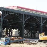 Steel canopy joint structure expansion carport