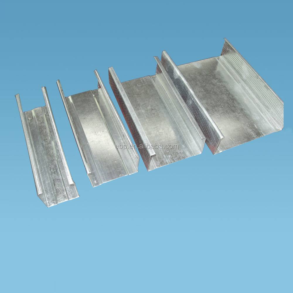 Hot Rolled Perforated Steel Profile Galvanized C Channel Adjustable Steel Column Open Web Steel Joist