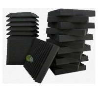 Sound absorption pyramid eggcrate wedge soundproof acoustic foam for studio