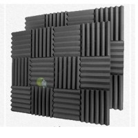 2018   Studio recording room soundproof acoustic foam with wedge/egg/pyramid shape