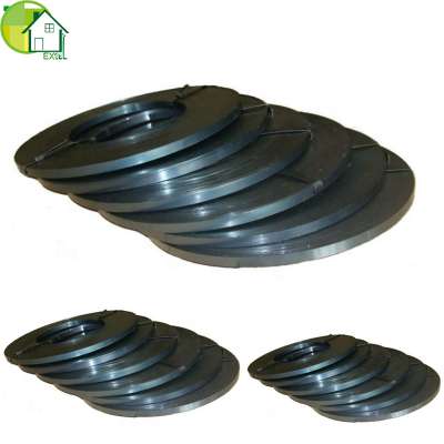 Blue anti-rust steel strapping,metal work banding pack strip packing accessory,material,with packaging machinery and spare